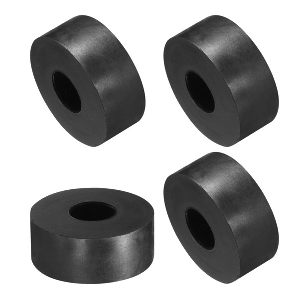 QUARKZMAN Pack of 4 Rubber Spacers, 50 mm Outer Diameter,