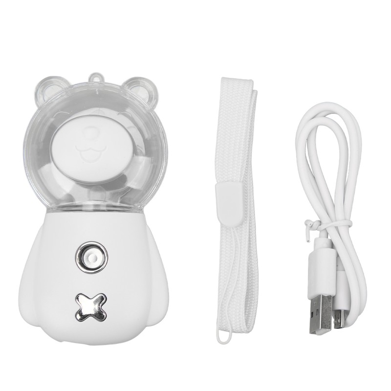 Nano Mist Sprayer Cute Bear Shape 300ML USB Humidifier Skin
