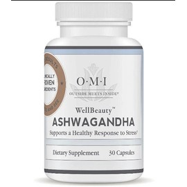 OMI WellBeauty Organic Ashwagandha Naomi Whittel 30 Day Supply - NEW - SEALED