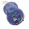AC WORKS [29441-AS] Medical Grade Power Strip Coiled Cord with