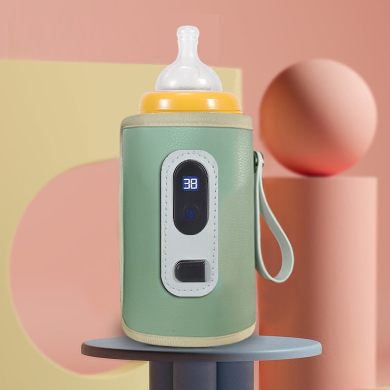 USB Baby Bottle Warmer LCD Screen Temperature Adjustable Precise Heating