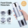 Hydrogen Water Bottle,Up to 6000 PPB,Advanced SPE/PEM Technology Generator,8oz Rechargeable