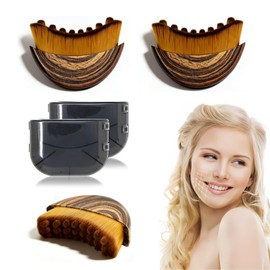 2PCS Lymphatic Drainage Brush, Lymphatic Face Brush for Jawline and Chin Sculpting, Ergonomic Design for Puffiness Relief, Precise Skin Fit, Dry Brushing Reduces Puffiness & Relieves Fatigue