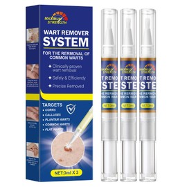 SarMee Skin Tag Removal Kit, Wart Removal Pen 3ML, Skin Tags Remover, mole, Calluses on Body (3)