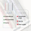 Mr. Pen - Retractable Fine Point Gel Pens, 6 Pack,