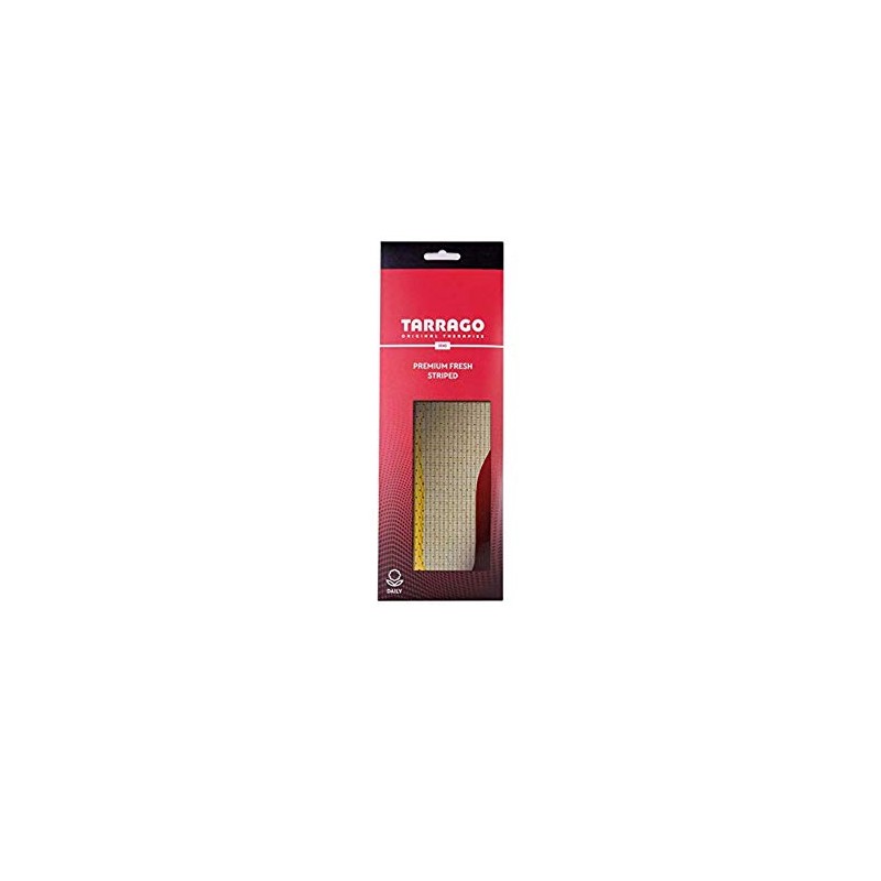 Tarrago Daily Premium Fresh Striped Insoles, Foam and Latex Insoles,