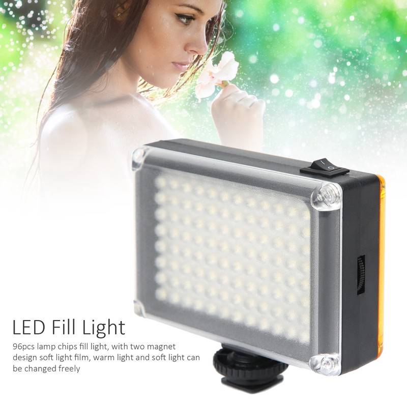 Portable LED Fill Light Photography High Brightness Video Light Fill