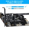 YBBOTT PCIE SATA Expasion Card USB 3.2 GEN1 5Gbps Type