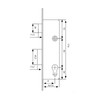 Tesa Assa Abloy 4210305NM 2210 Monopod Lock with Rocker Lever