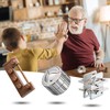 MHY 3PCS Large Size Brain Teasers Puzzles，Metal Cast Puzzle Game