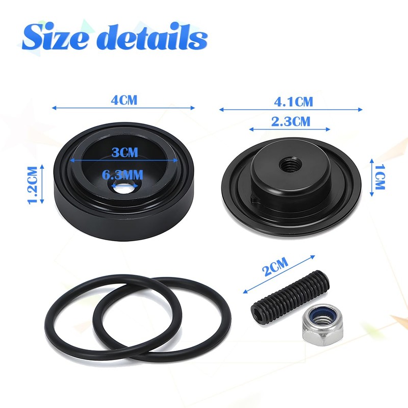 JNNJ Car Plug Grommet Cap, Car Rear Wiper Delete Plug