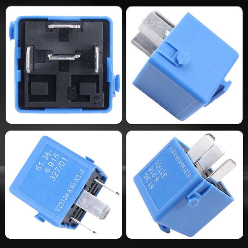 61366915327 4 Pin Multi Automotive Relay 30A 12VDC Fits for