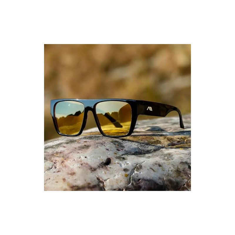 Gafas de Sol Polarizadas Oversize UV400 Kimorn para Hombres y
