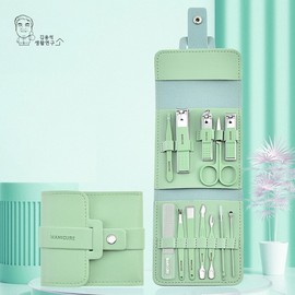 12-Piece Nail Clipper Set for Fingernail, Toenail, and Nail Grooming Care Tool 10ea