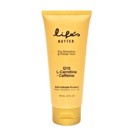 Life's Butter Crema anticelulítica con coenzima Q10, L-carnitina y aceite de coco (individual)
