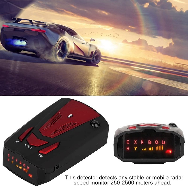 360 Degree V7 GPS Car Speed Security Voice Alarm Radar
