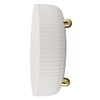 Hztyyier Especiero Giratorio, Especiero Redondo para Condimentos de Cocina (Blanco),