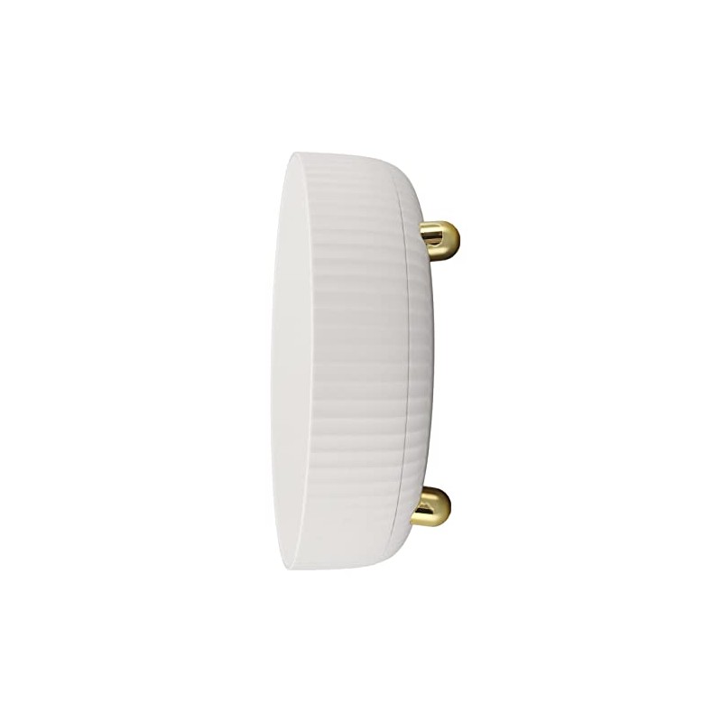 Hztyyier Especiero Giratorio, Especiero Redondo para Condimentos de Cocina (Blanco),