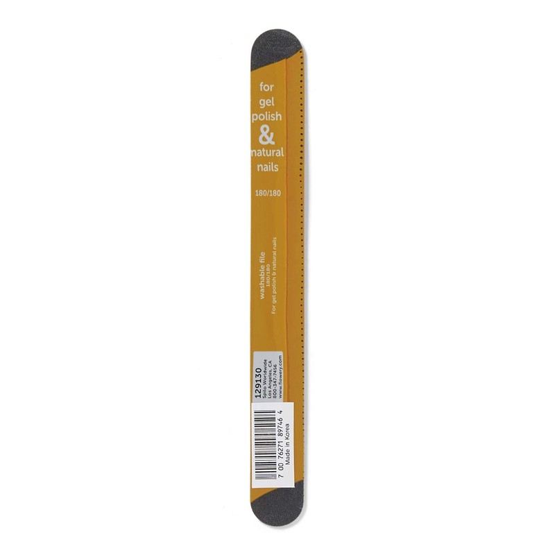 Beauty Secrets Black Wood Tapered 180/180 File