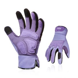 Vgo... 1 Pair Ladies Gardening Gloves Safety Work Gloves Puncture Proof Thorn Proof Touch Screen (SL7471)