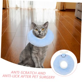 VILLFUL Adjustable Soft Cat Collar Anti-scratch Cone for Kitten Wound Care Pet Oral Health