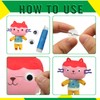 TOAOB 172pcs Sew On Googly Wiggle Eyes Buttons 8mm to