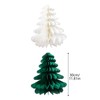 Dmnnlp Pack of 6 Paper Christmas Tree Decoration, Mini Table
