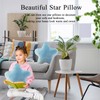 AUCOOMA Star Pillow Plush Soft Star Shaped Throw Pillows Toy