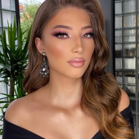 Flyonce Rhinestone Vintage Statement Drop Dangle Earrings, Bridal Crystal Art Deco Chandelier Earrings for Wedding Party Grey