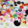 Chenkou Craft Random - 100 botones de plástico pequeños para