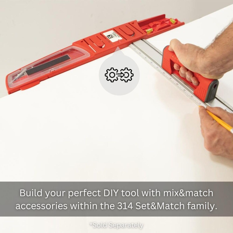 Kapro - 314 Set & Match Ruler - Layout and