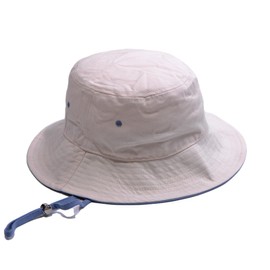 BLUEGLORY Double Side Bucket Hat for Men and Women Solid Color Fishing Hat Outdoor Sun Hats, Dulh1, One Size