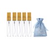 JJLMALL-Glass Spray Bottles (10-Pack) - 5ml Refillable Fine Mist Empty