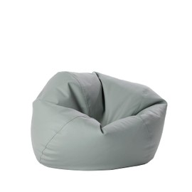 FDP 30" Vinyl Bean Bag Chair, Furniture for Kids and Teens, Perfect for Reading, Playing Video Games or Relaxing - Aloe