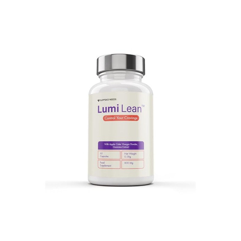 LumiLean Capsules - Food Supplement 60 Capsules/1 Month Supply/Natural Ingredients