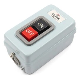 Interruptor Aesa SP-330 Tipo Botonera 30amp Arrancador En Caja Metálica