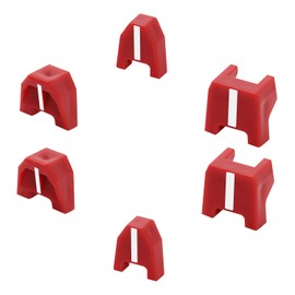 RMSPO 42-38-0017 No-mar Pad Kit(Set of 6) for Milwaukee Nail Gun M18 Nailer/Staplers Replacement Nose Cushion No Mar Tip