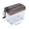 Manual Shredder, Portable Paper Shredder, Hand Crank, Mini Hand Shredder,