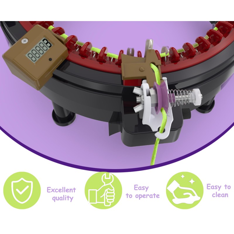 Knitting Machine Tensioners，Compatible for ADDI 46 Needle Circular Knitting Machine，Plastic