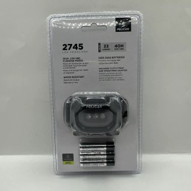 Pelican 2745 Headlamp Head Light Flashlight Black Brand New