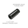 GlowShift Fuel Rail Pressure Sensor Thread Adapter - Compatible with