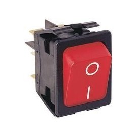ARCOLECTRIC SWITCHES C6050ALBB-1197W Switch, Rocker, DPST, 20A, 277VAC, Black