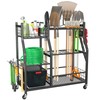 Ultrawall Garden Tool Organizer, Yard Tool Storage Rack for Garage
