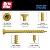 Grip-Rite PrimeGuard Plus Premium Deck Screws for Outdoor Projects -