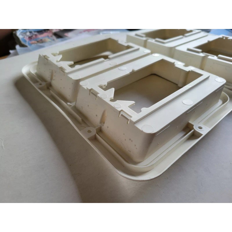 Bargman Corp TWO BARGMAN Double Taillight Bezel Colonial White 84/85