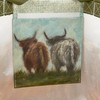 Primitives by Kathy Highland Cows Shopping Tote