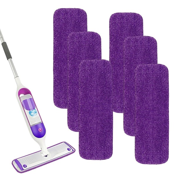 Reusable Mop Pads Compatible with Swiffer Powermop Pads Washable Microfiber