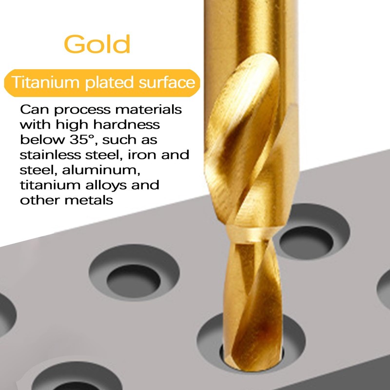 BIBFXAA Two Stage Step Drill Bit M3-M12 Screw Counterbore Twist