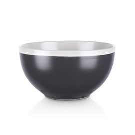 Stone Lain Serenity Stoneware Dish Set, 4 Bowls, Green and Cream