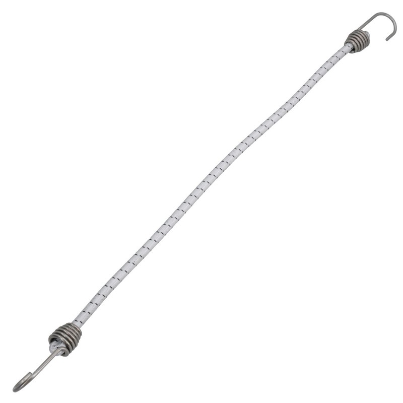 4pk 20" Bungee Rope With Stainless Steel Hooks Cords Shock